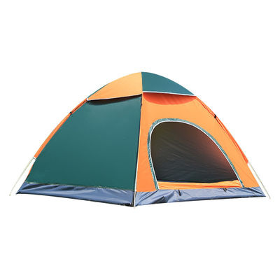 4 Person Pop Up Camping Tent 170T Polyester Waterproof Camping Tent 1.40kgs