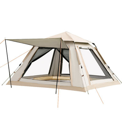 Automatic 4 Person Camping Outdoor Tents 210D Oxford Fabric Tent