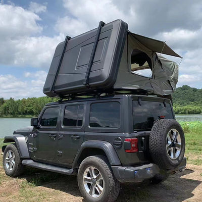 New Style Fold-Out Rooftop Tent Outdoor Camping Aluminum Hard Top Tent