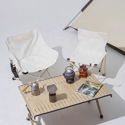 Luxury Foldable Portable Camping Chairs Metal Chair Outdoor For Leisure Outdoor Activities