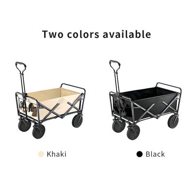 Double Oxford Cloth Detachable Folding Rolling Cart Outdoor Multifunctional Wagon Cart OEM