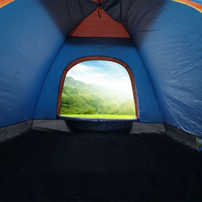 2 Person Dome Pop Up Camping Tent Blue Camping Tents  210D Oxford