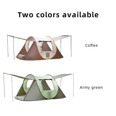 Vestibule Instant Pop Up Camping Tent 8 Person Tent For Camping Mosquito Tent