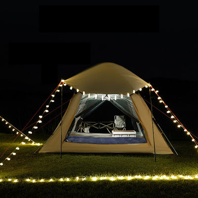 Automatic 4 Person Camping Outdoor Tents 210D Oxford Fabric Tent