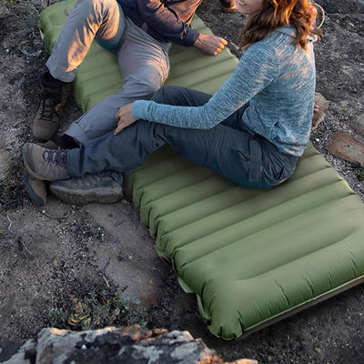 Extra Thick 10cm Sleeping Mat Portable Outdoor Sleeping Mattress For Hiking