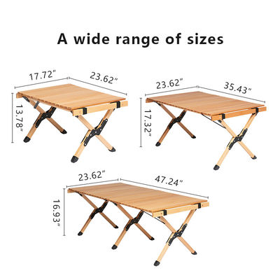 Portable Folding Camping Table With Easy Carrying Bag For Picnic Beach