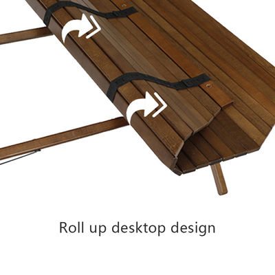Folding Wooden Metal Folding Camping Table Octangle Picnic Table Camping