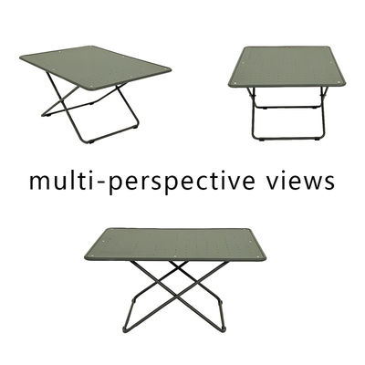 Lightweight Aluminum Fold Up Camping Table With Collapsible Legs Alu Tactical Table