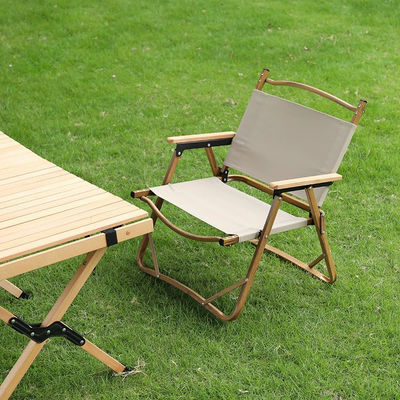 Versatile folding camping chairs Aluminum Solid Arm Adult For Outdoor Picnic
