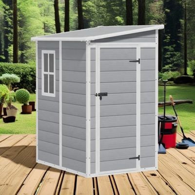 Abri de jardin à montage facile, couleur personnalisée, abri de rangement extérieur