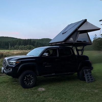 Upgrade Gas Strut Hard Shell Dachzelt für Auto Camping Dachzelt für Auto